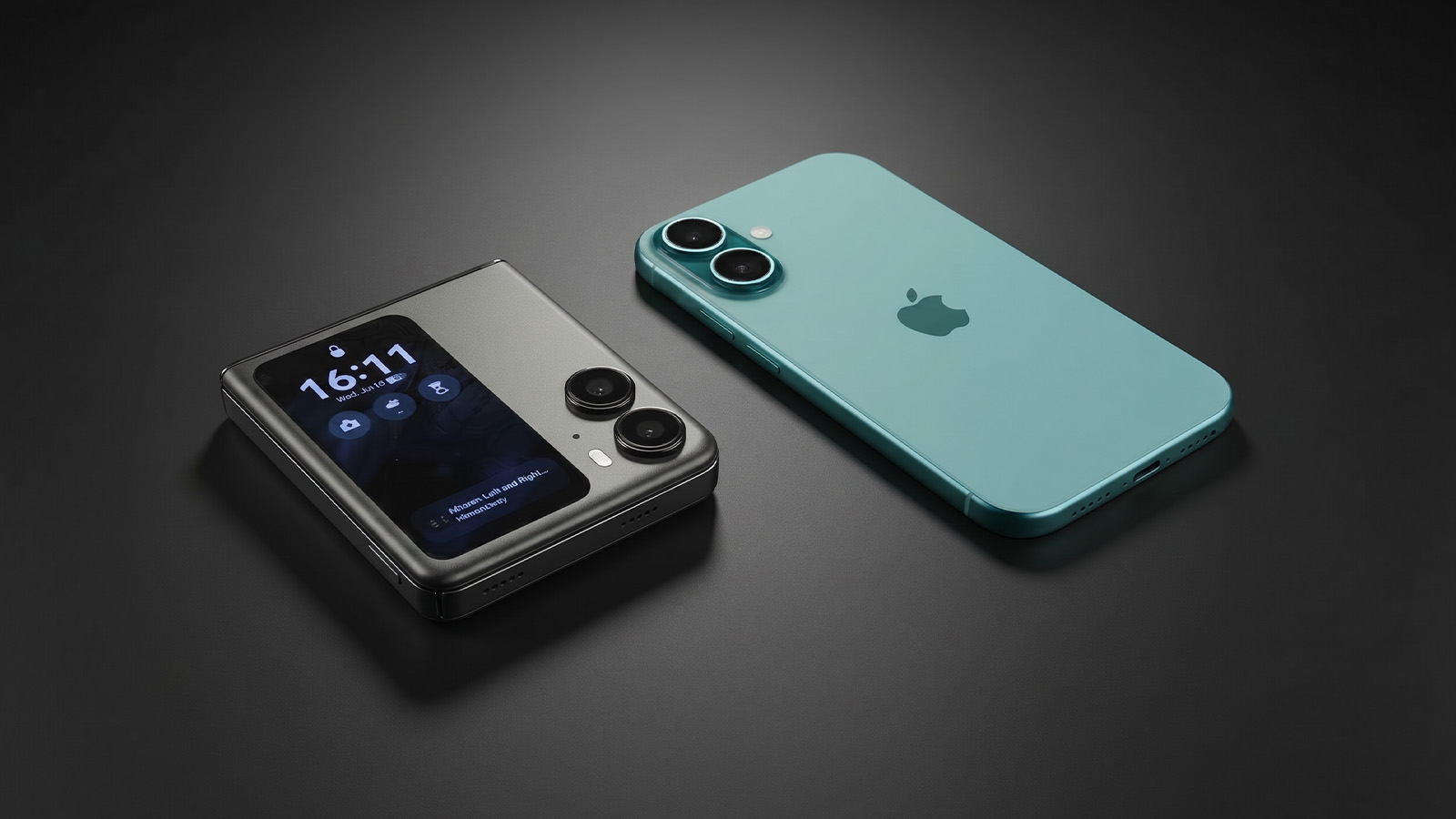Oppo Find N2 Flip vs iPhone 16 flip phone or normal phone comparison